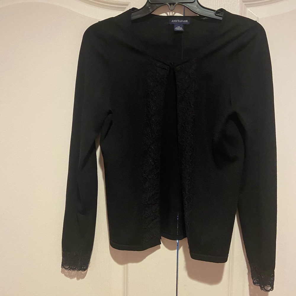Anne Taylor open cardigan